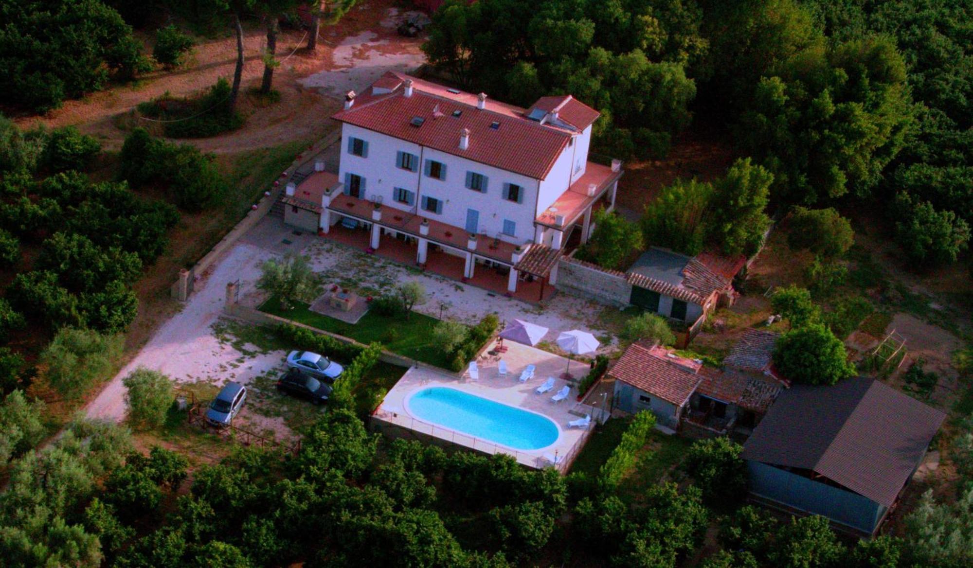 Agriturismo Casale Zuccari Caprarola Exterior photo